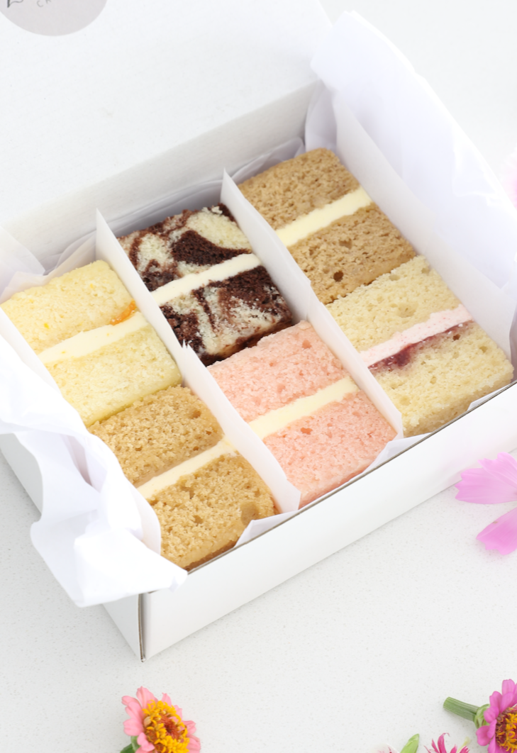 Seasonal Cake Sample Box | thecakecourtesan